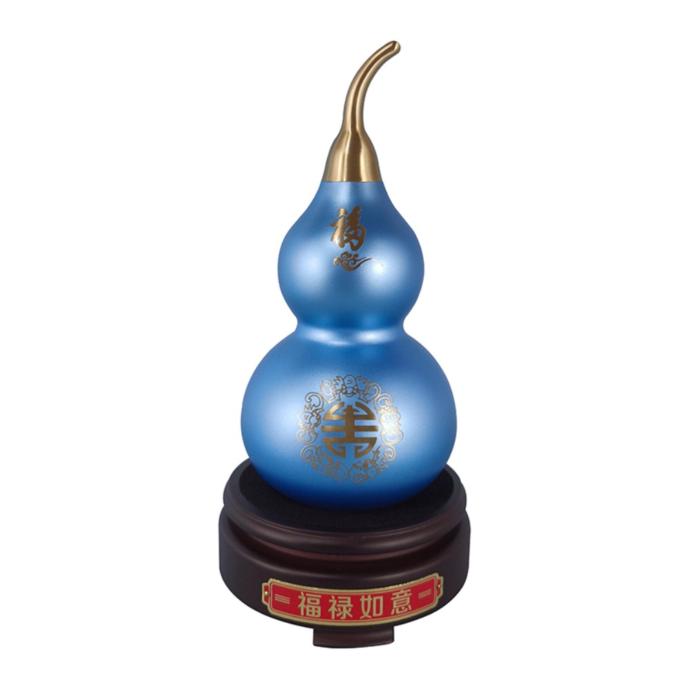 Woodworking Novel - Small Chinese characteristic gourd craft ornament,
