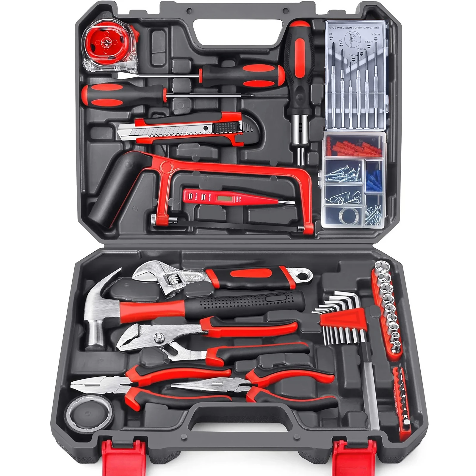 Woodworking Hammer - 39/45pcs Hardware Household Hand Tool Kit