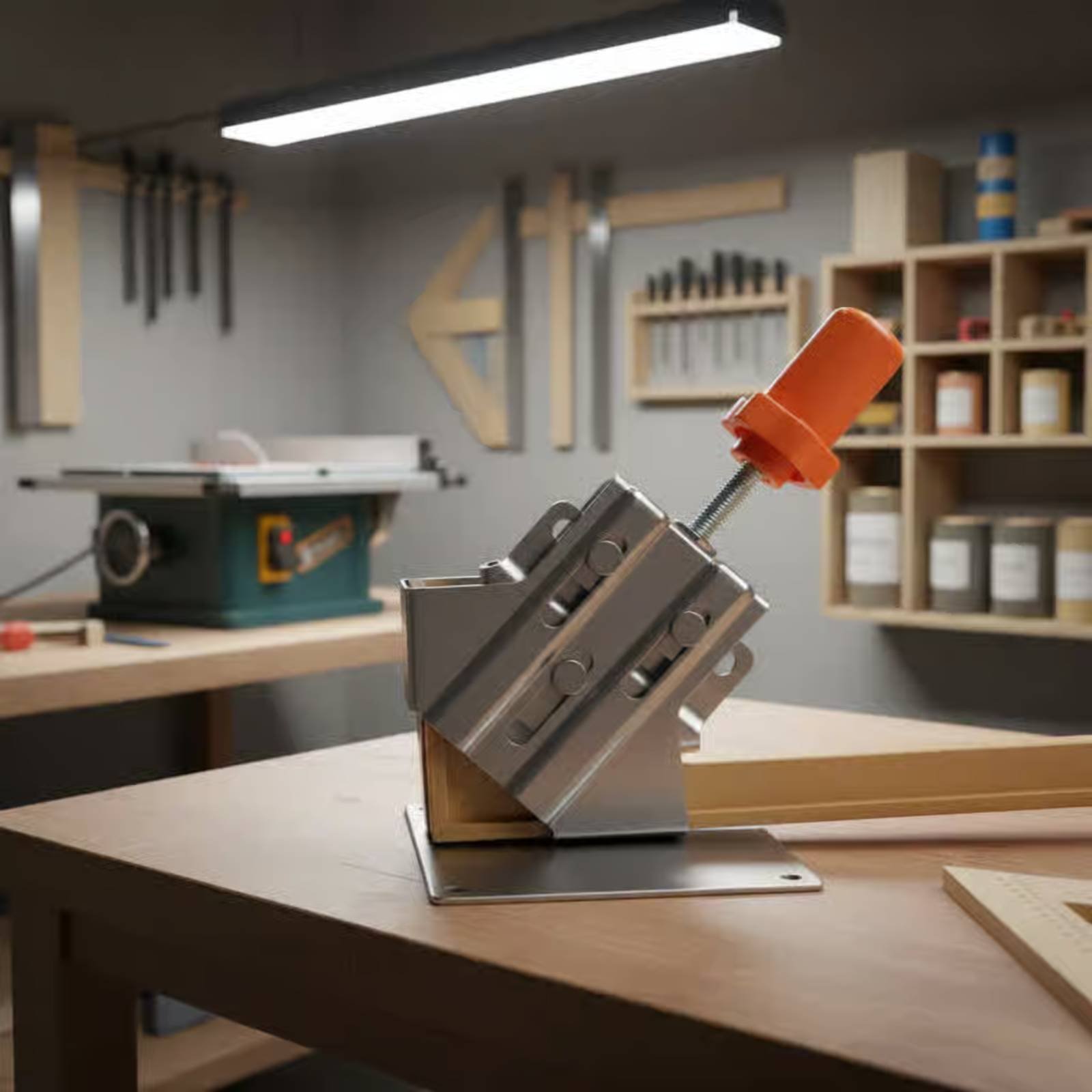Woodworking Hardware - 90 Degree Corner Clamp Stainless Steel