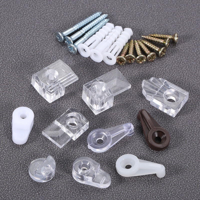 Woodworking Joint Types - 10Pcs Plastic Glass Retainer Clips Mirror