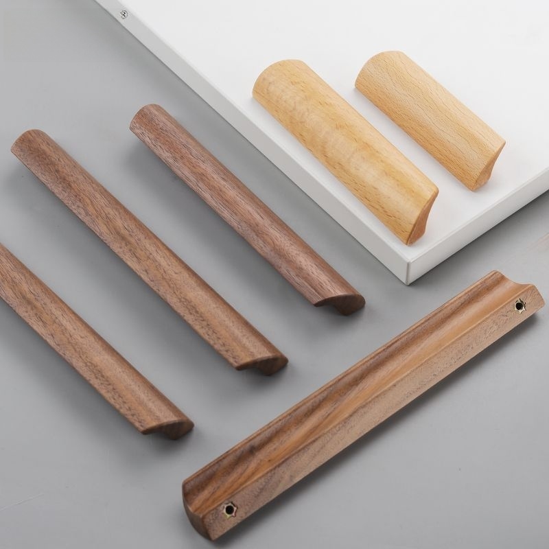Zen Woodworking - Minimalist Zen-Style Solid Wood Pull Handles