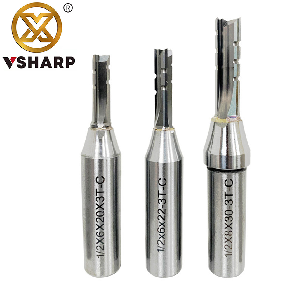 Woodworking Quotes - Vsharp 3 Flutes TCT Straight Cutting
