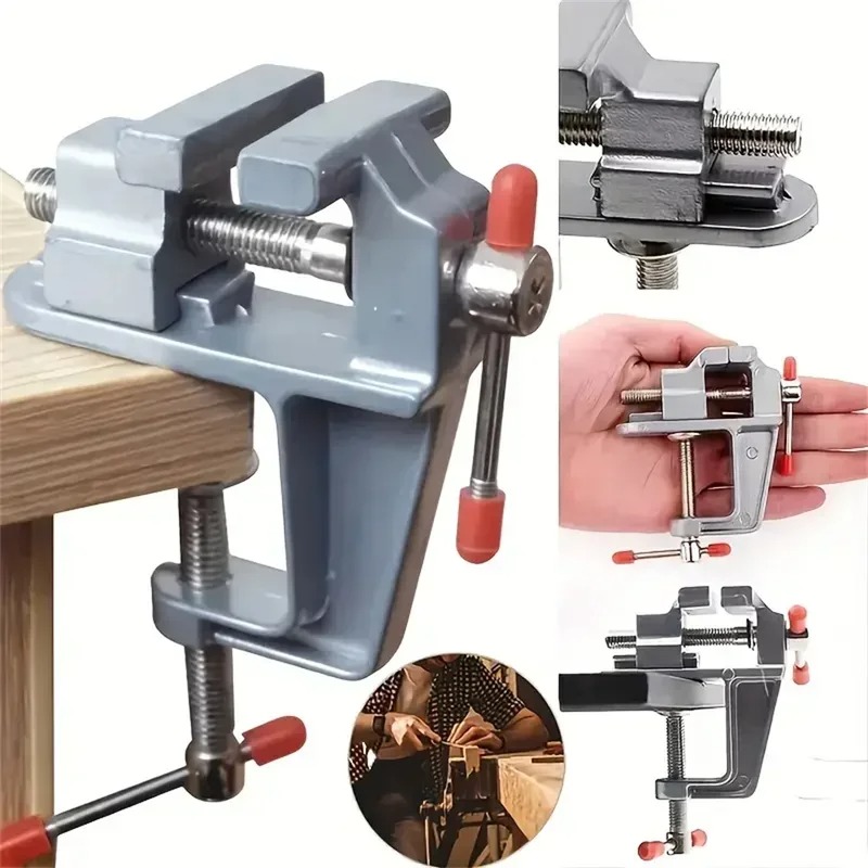 Woodworking Quotes - Mini Bench Vise Muliti-Funcational 3.5&quot Aluminum