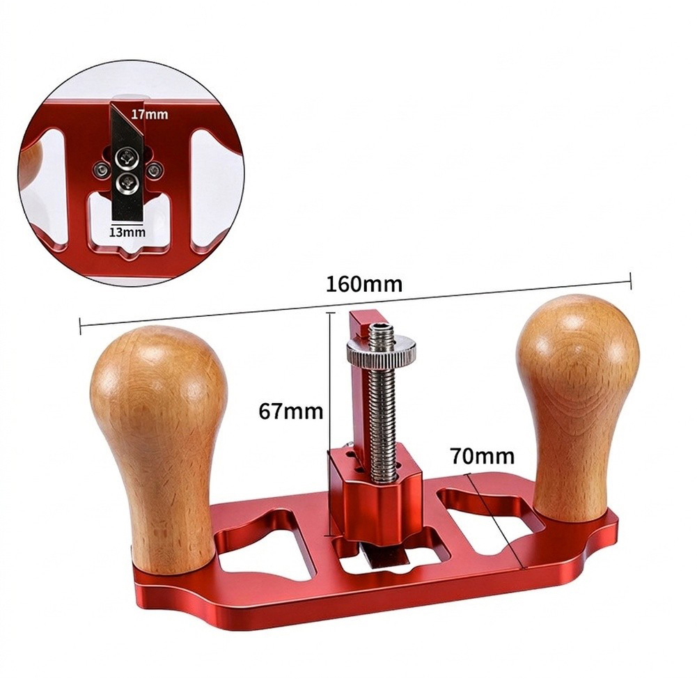 Router Plane Hand - Woodworking Router Plane Aluminum Alloy Body