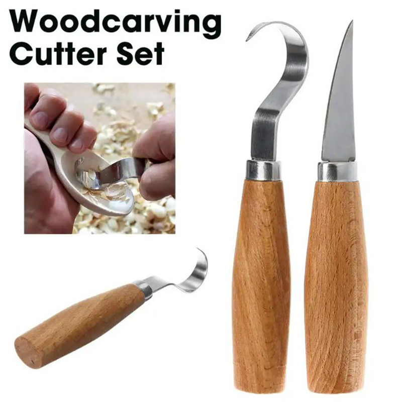 Woodworking Hardware - Wood Carving Knife Chisel Hook Knife