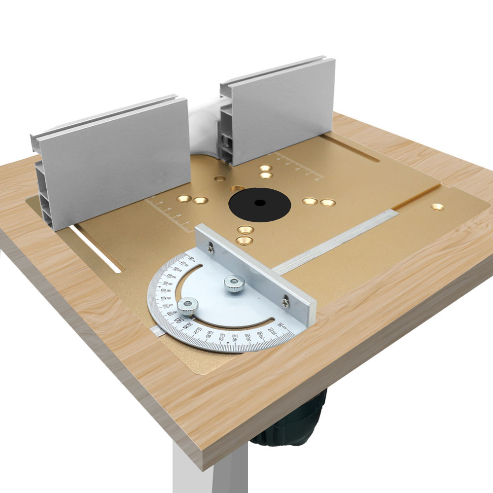 Woodworking Ai - C8 Aluminum Router Table Insert Plate