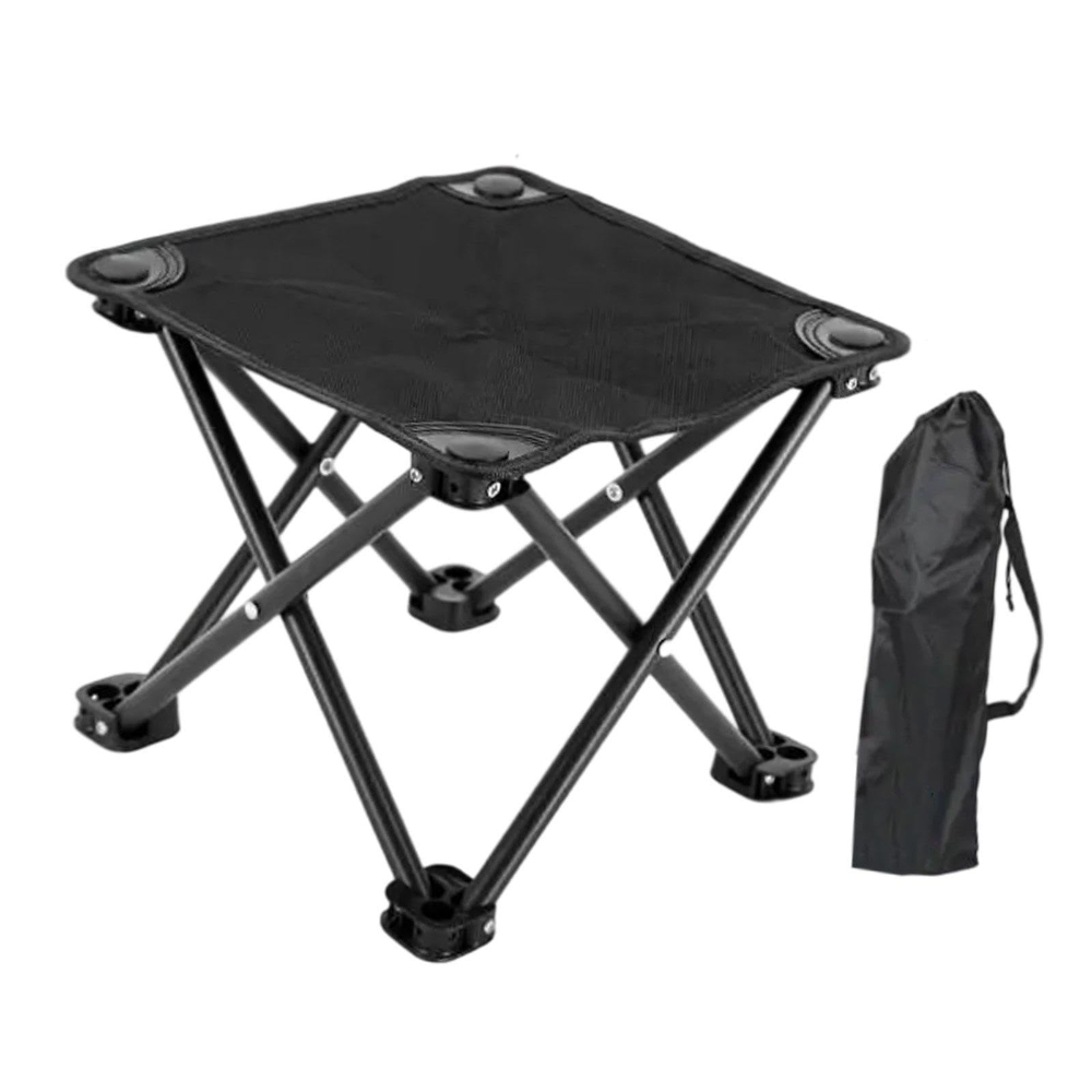Woodworking Outdoor Furniture - Portable Folding Stool Lightweight Mini Outdoor
