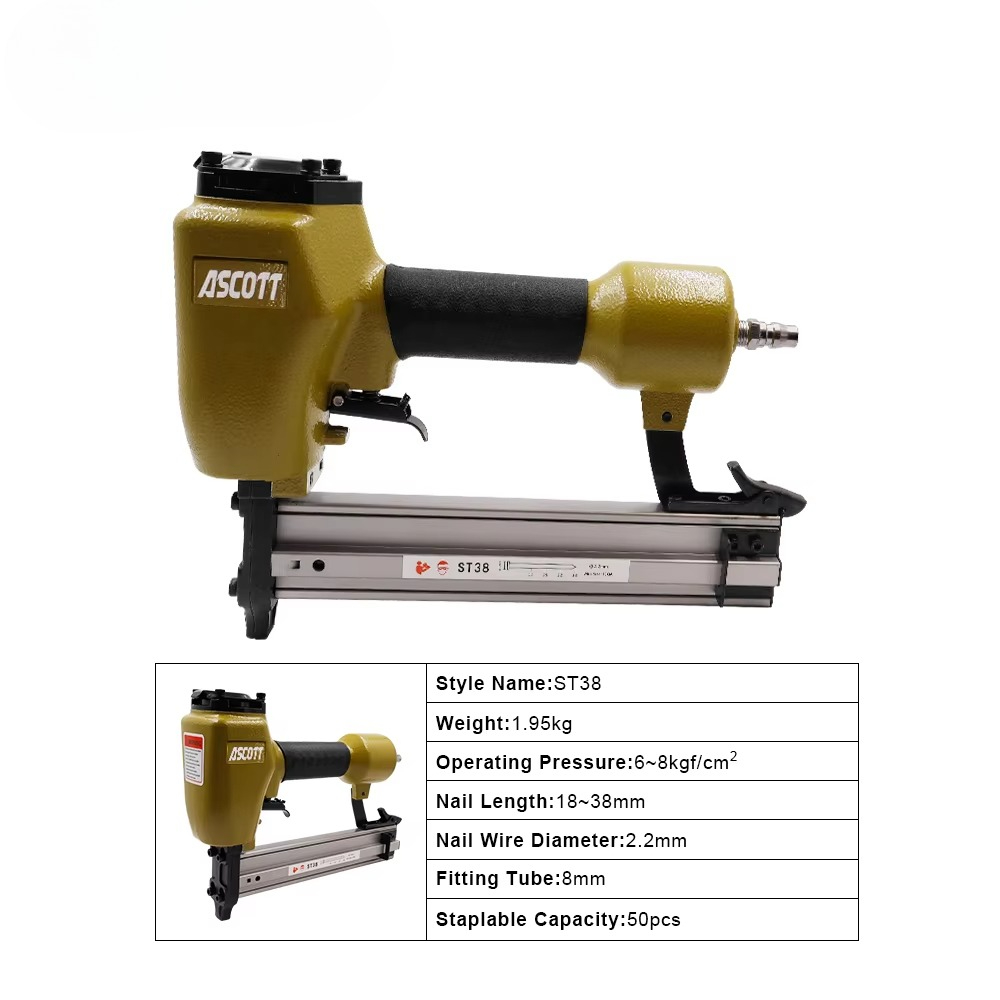 Woodworking Diy Projects - ST38 14GA Heavy Pneumatic Nailer for