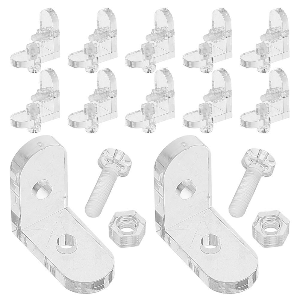 Woodworking Joint Types - 15Pcs Clear Acrylic L Shape Corner