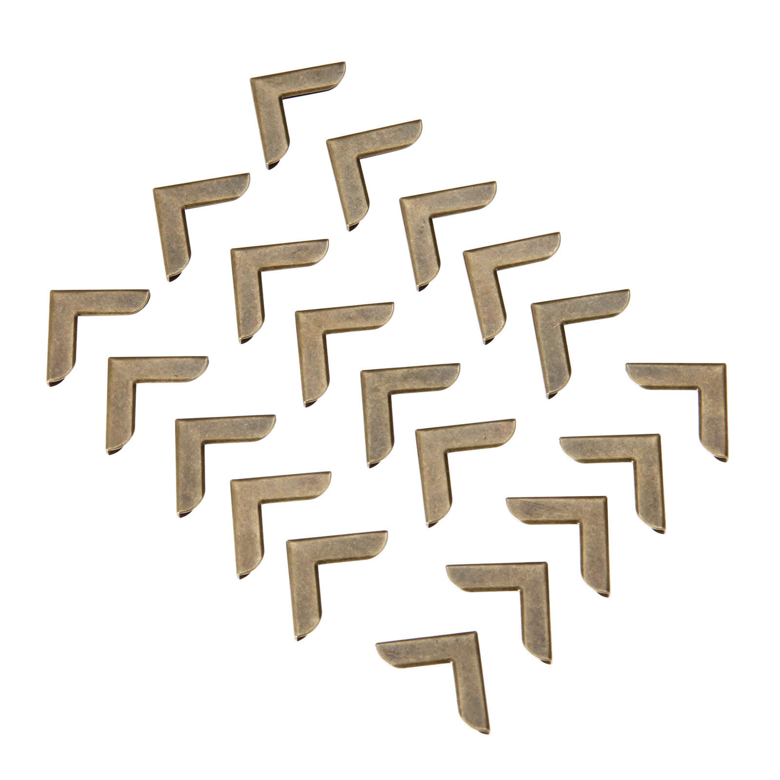 Woodworking Book - 20PCS 20*20mm Antique Bronze/Silver/Gold Right-angle Corner