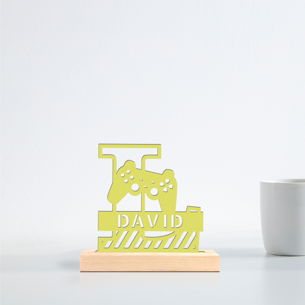 1pc Metal Desktop Ornaments an - Woodworking Laser ulasan dan harga