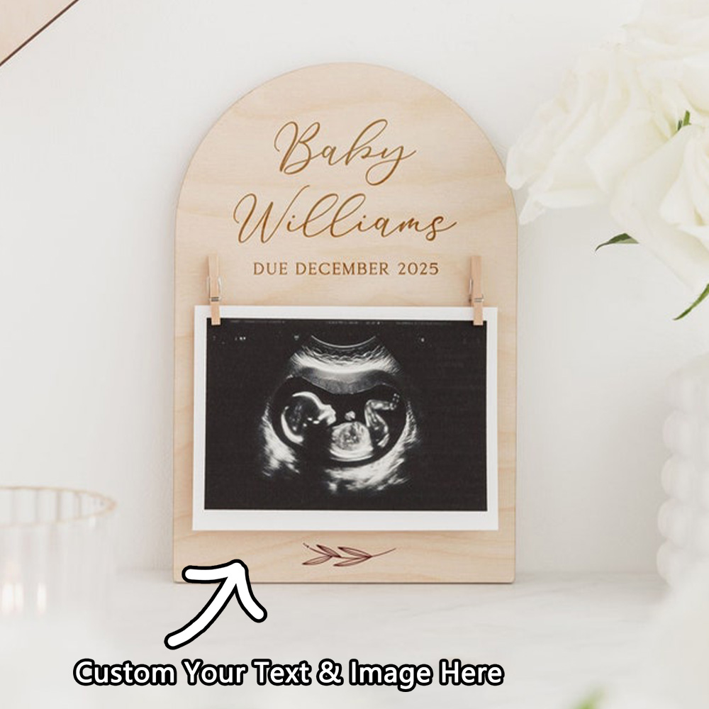 Personalised Pregnancy Announc - Woodworking Laser ulasan dan harga