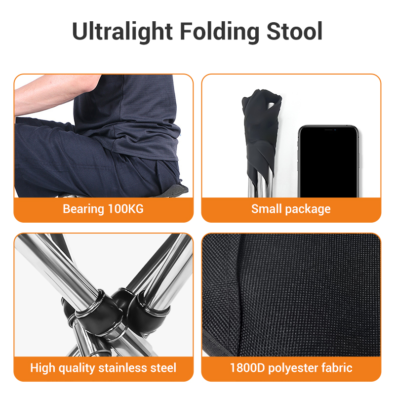 WESTTUNE Portable Folding Stoo - Woodworking Outdoor Furniture ulasan dan harga