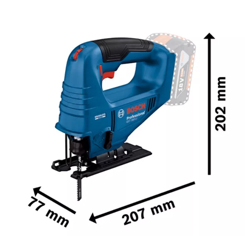 Bosch GST 183-LI Professional  - Woodworking Electric Saw ulasan dan harga