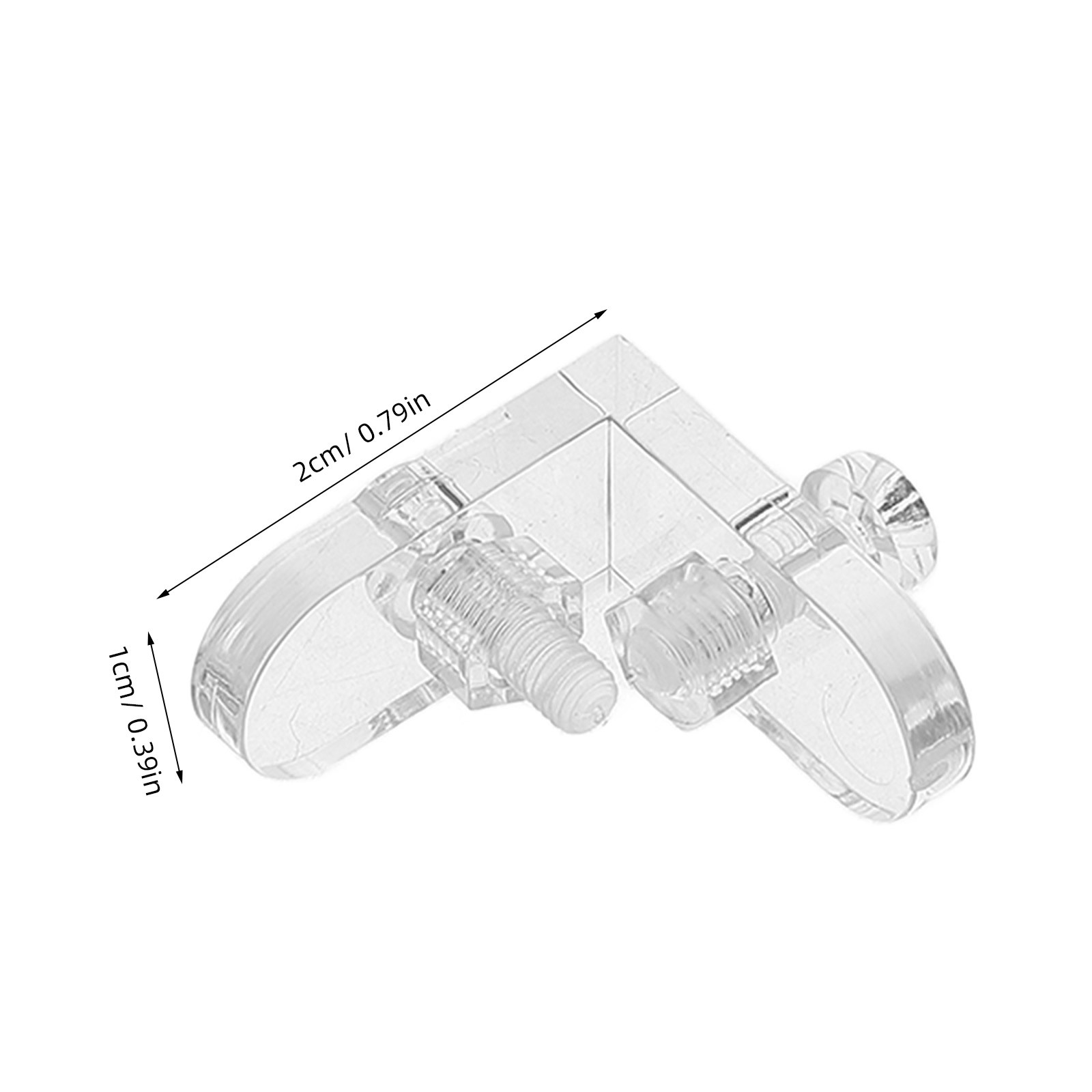 15Pcs Acrylic L-Shaped Corner  - Woodworking Joint Types ulasan dan harga