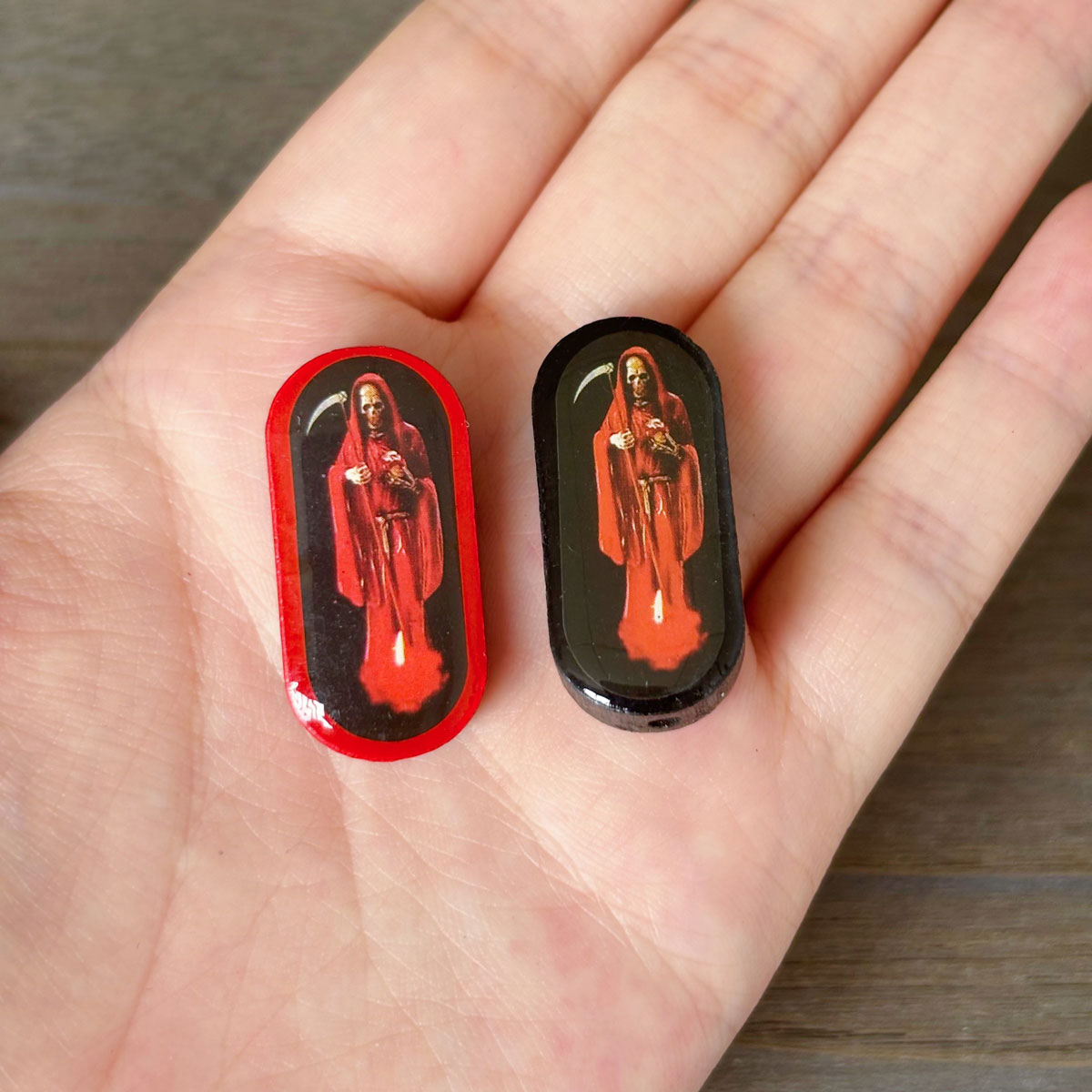 12pcs Santa Muerte Wooden Bead - Woodworking Joint Types ulasan dan harga