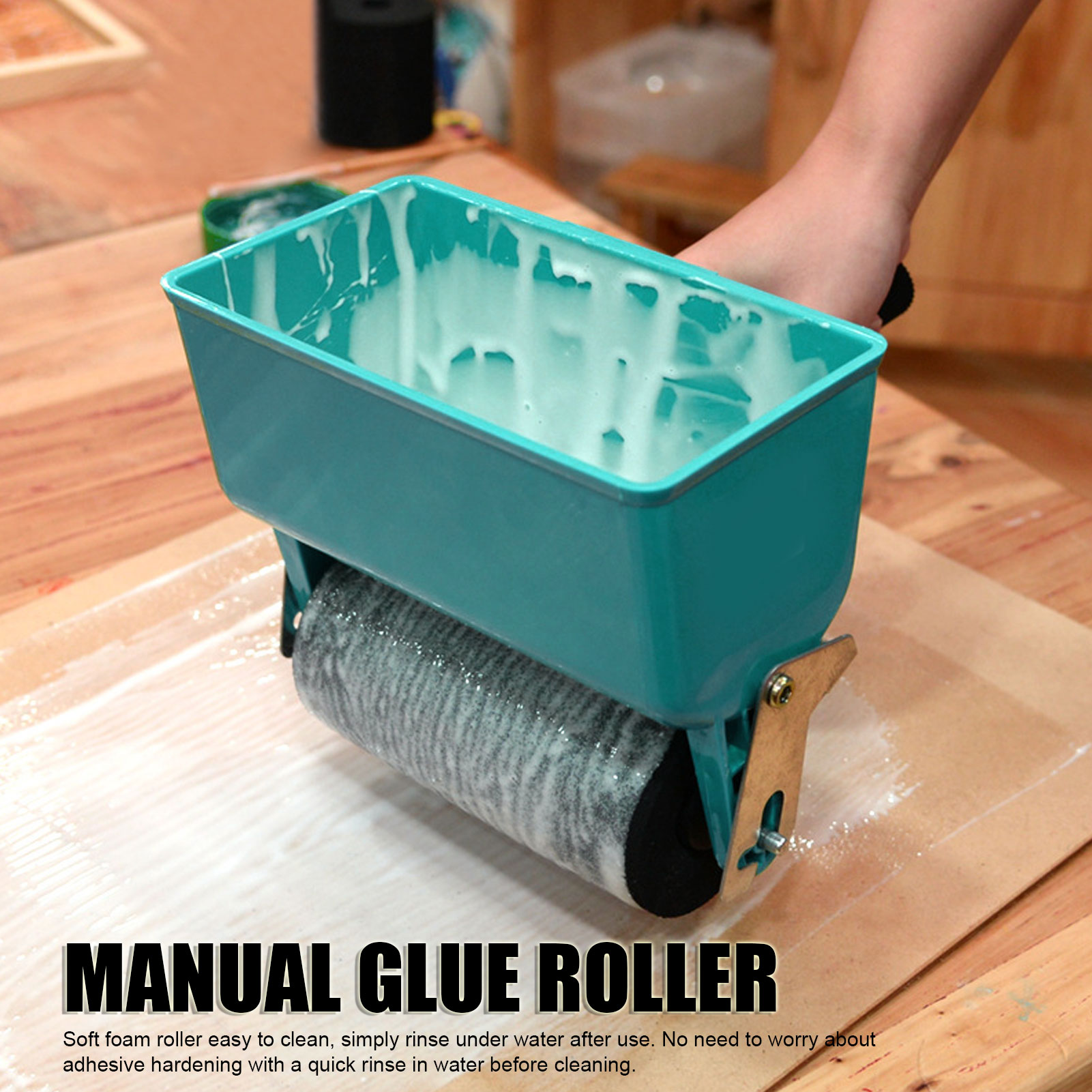 9in 460mL Manual Glue Roller A - Woodworking Glue Roller ulasan dan harga