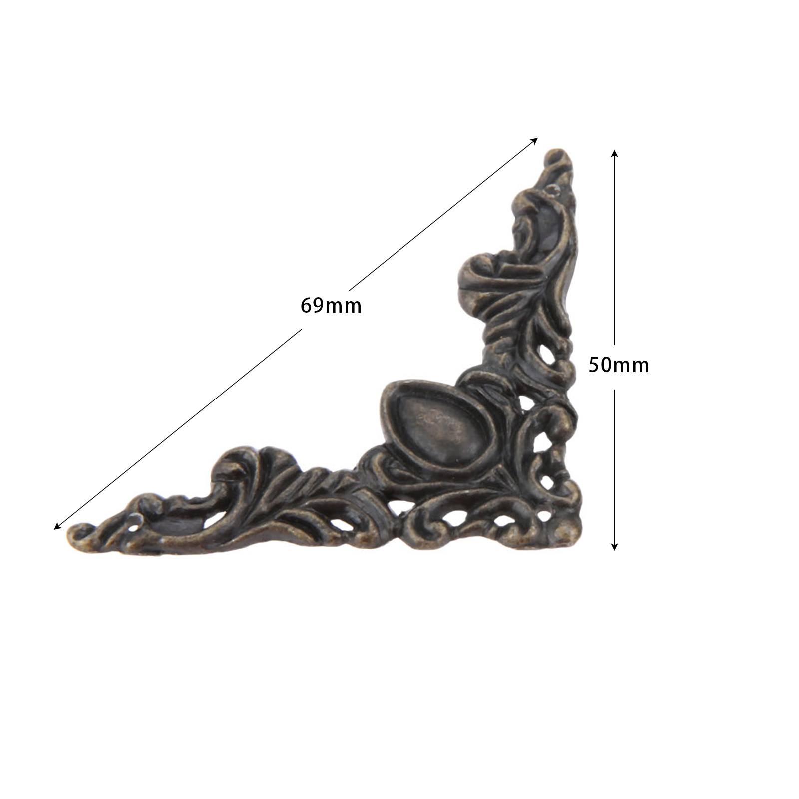 4Pcs Antique Bronze Decorative - Woodworking Book ulasan dan harga