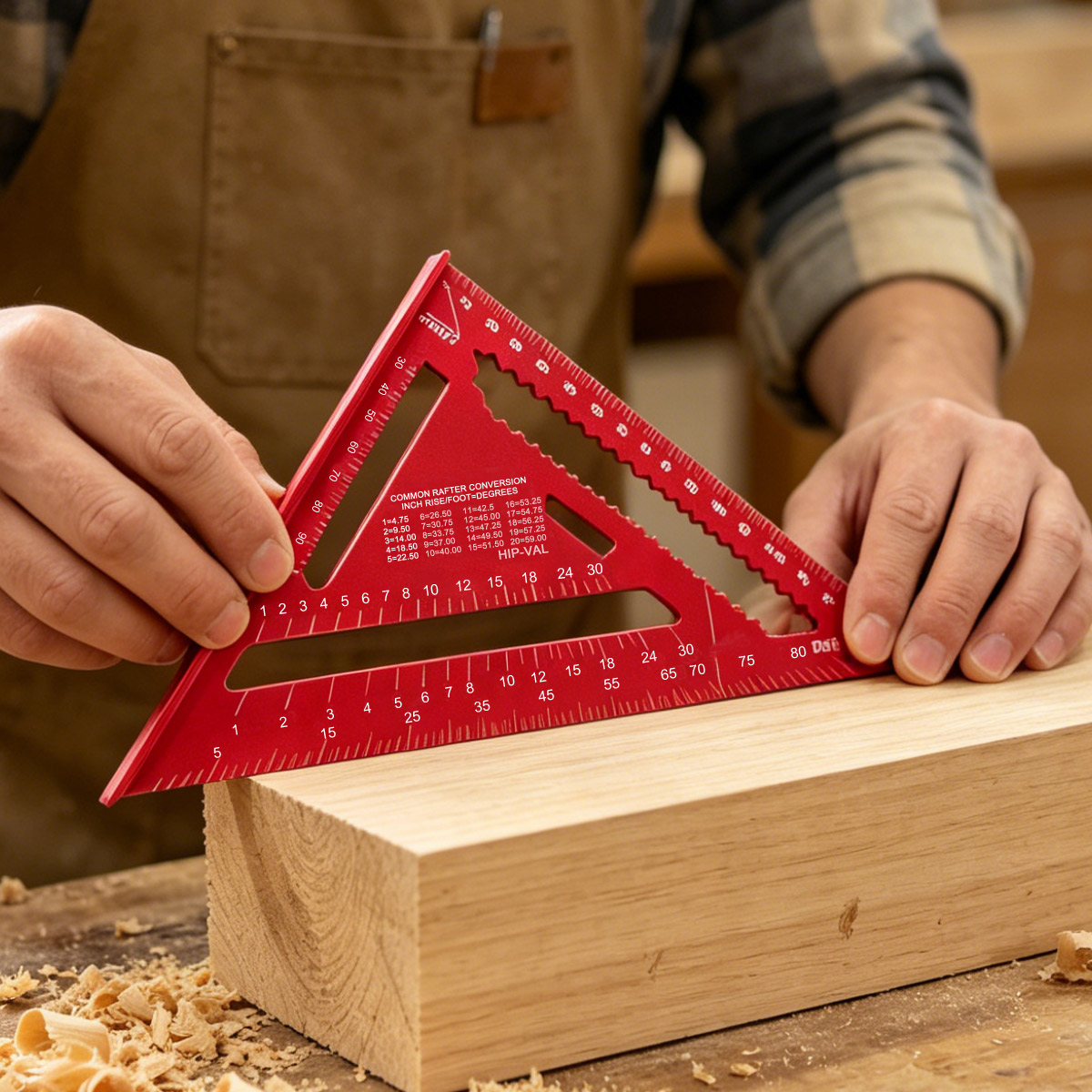 Aluminum Alloy Speed Square Hi - Woodworking Studio ulasan dan harga