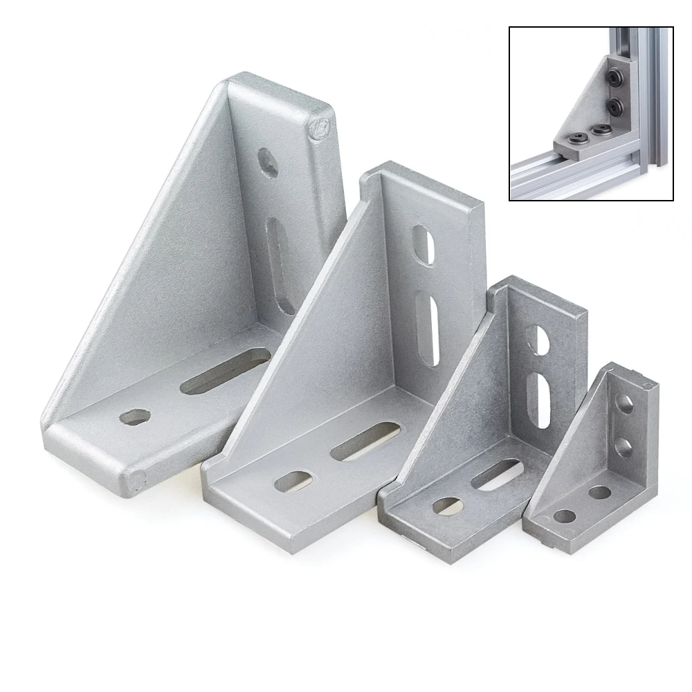 8Pcs/lot 2040 3060 4080 Corner - Woodworking Joint Types ulasan dan harga