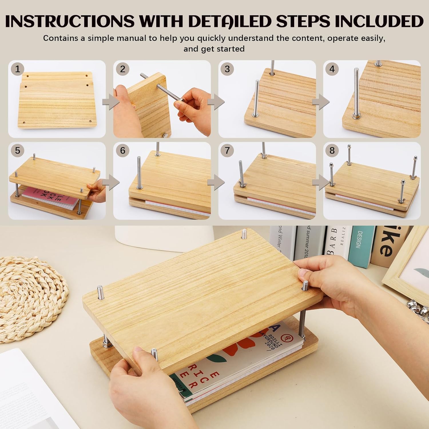 Wooden Book Press, Binding Too - Woodworking Book ulasan dan harga