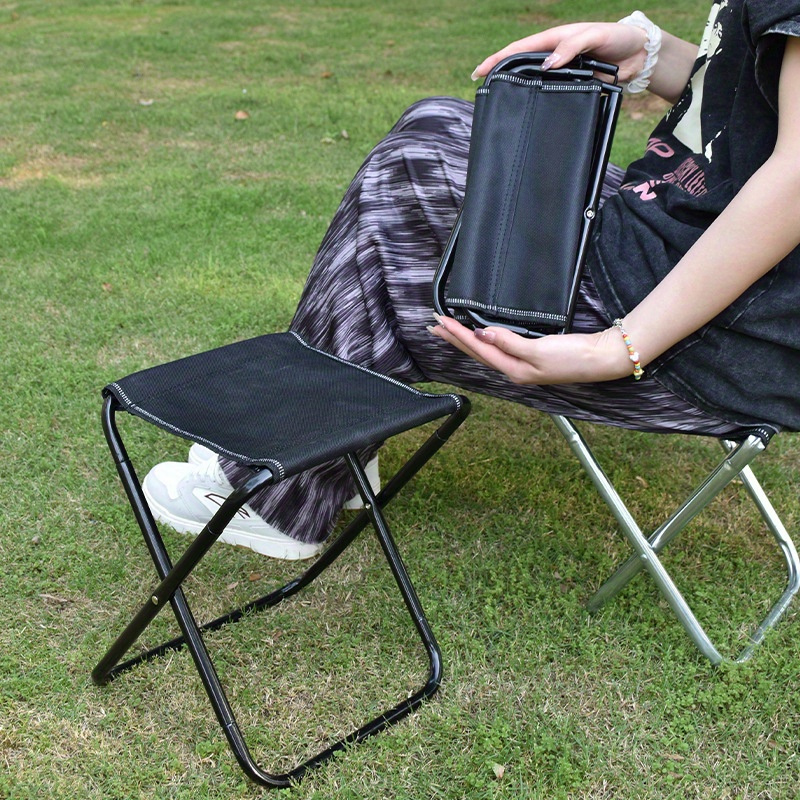 Portable Folding Camping Chair - Woodworking Outdoor Furniture ulasan dan harga