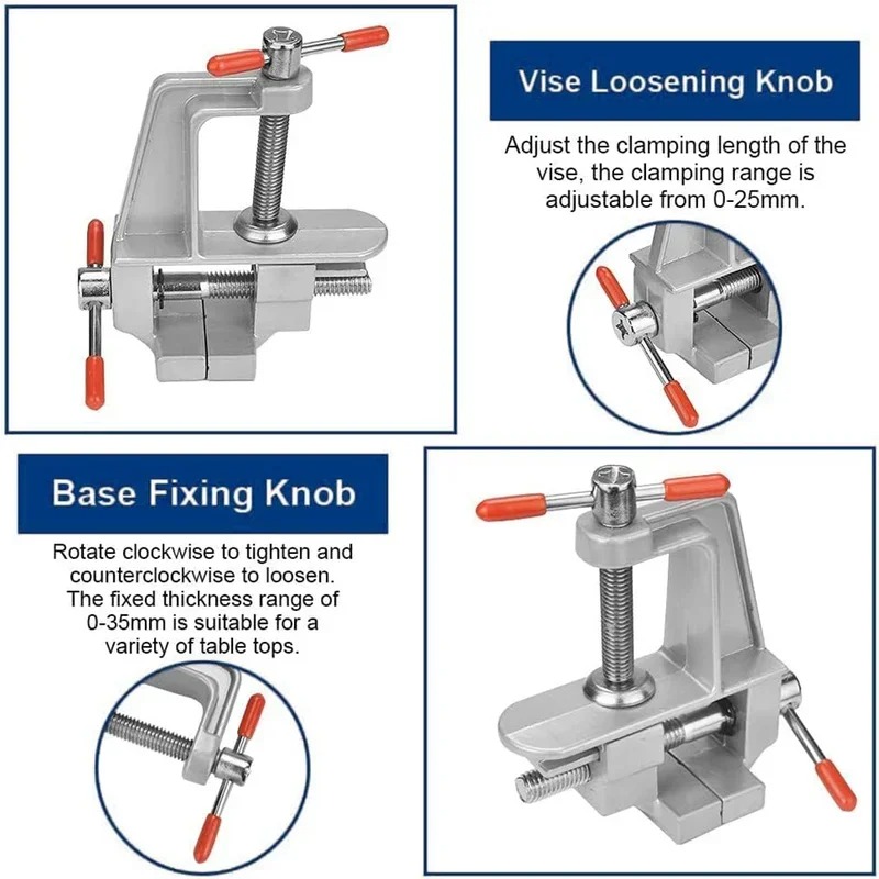 Mini Bench Vise Muliti-Funcati - Woodworking Quotes ulasan dan harga