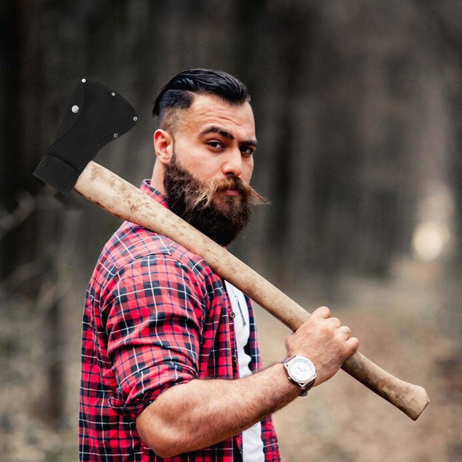 Thickened Nylon Axe Protector  - Woodworking Hatchet ulasan dan harga