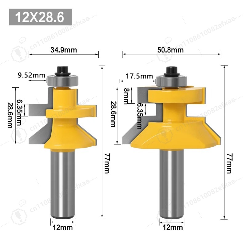2PCS 1/2