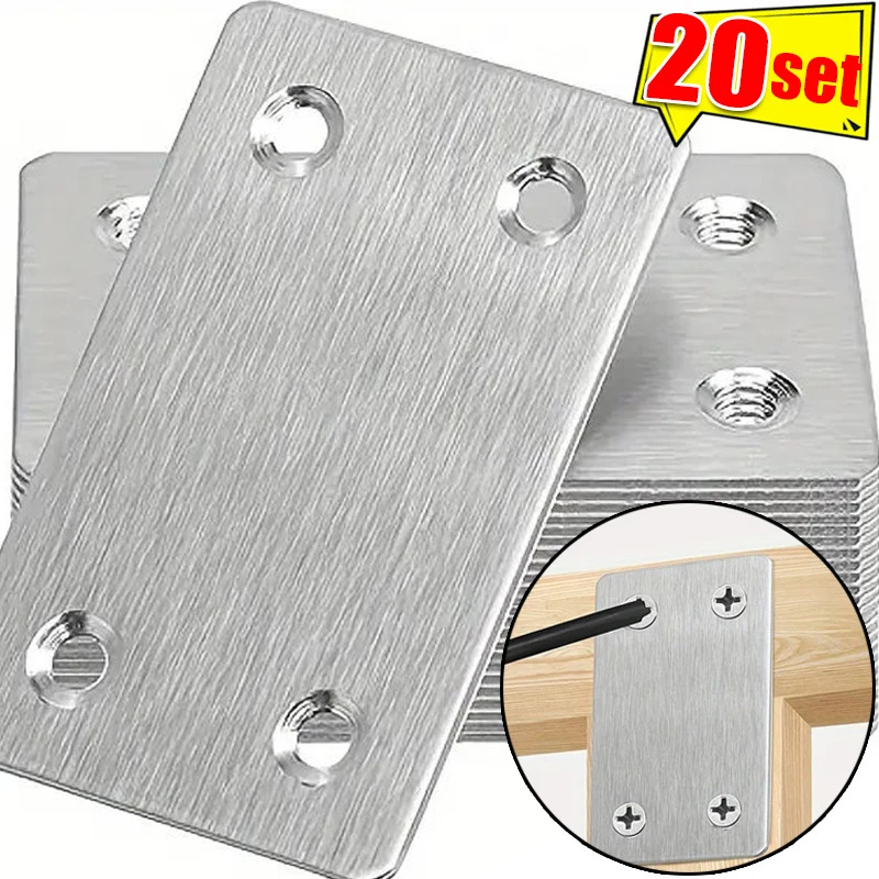10Pcs Stainless Steel Right An - Woodworking Joint Types ulasan dan harga