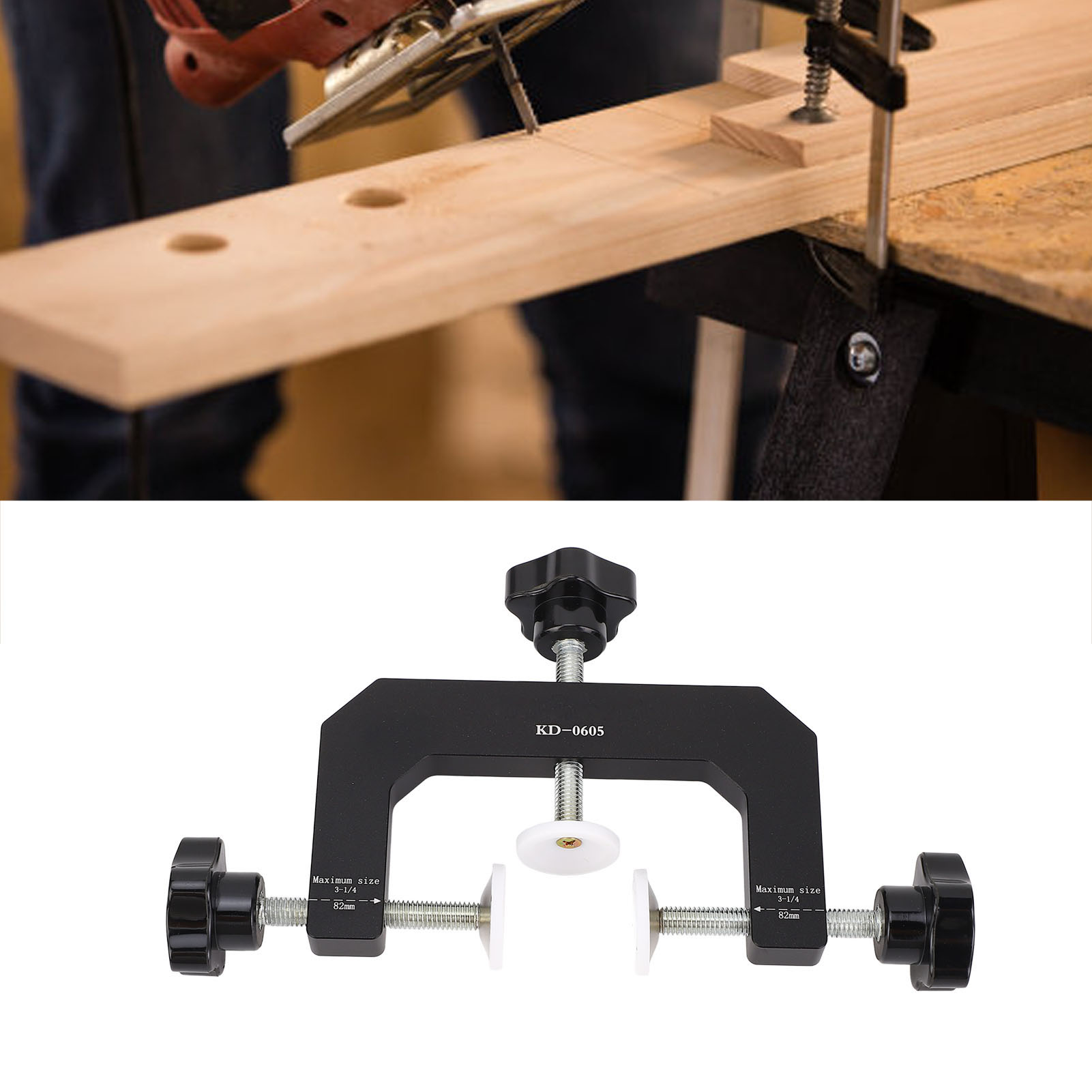 3 Way G Clamp Aluminium Alloy  - Woodworking Vise ulasan dan harga