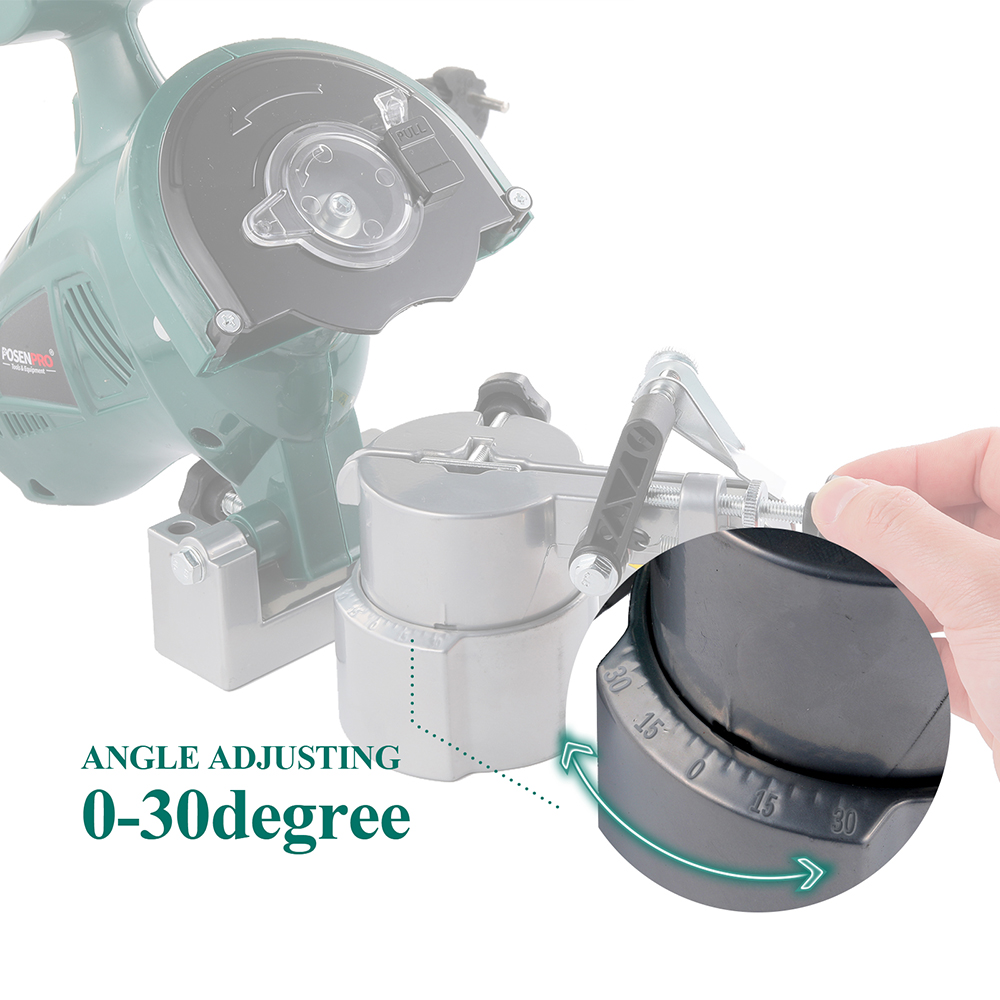 POSENPRO 250W ChainSaw Sharpen - Woodworking Electric Saw ulasan dan harga