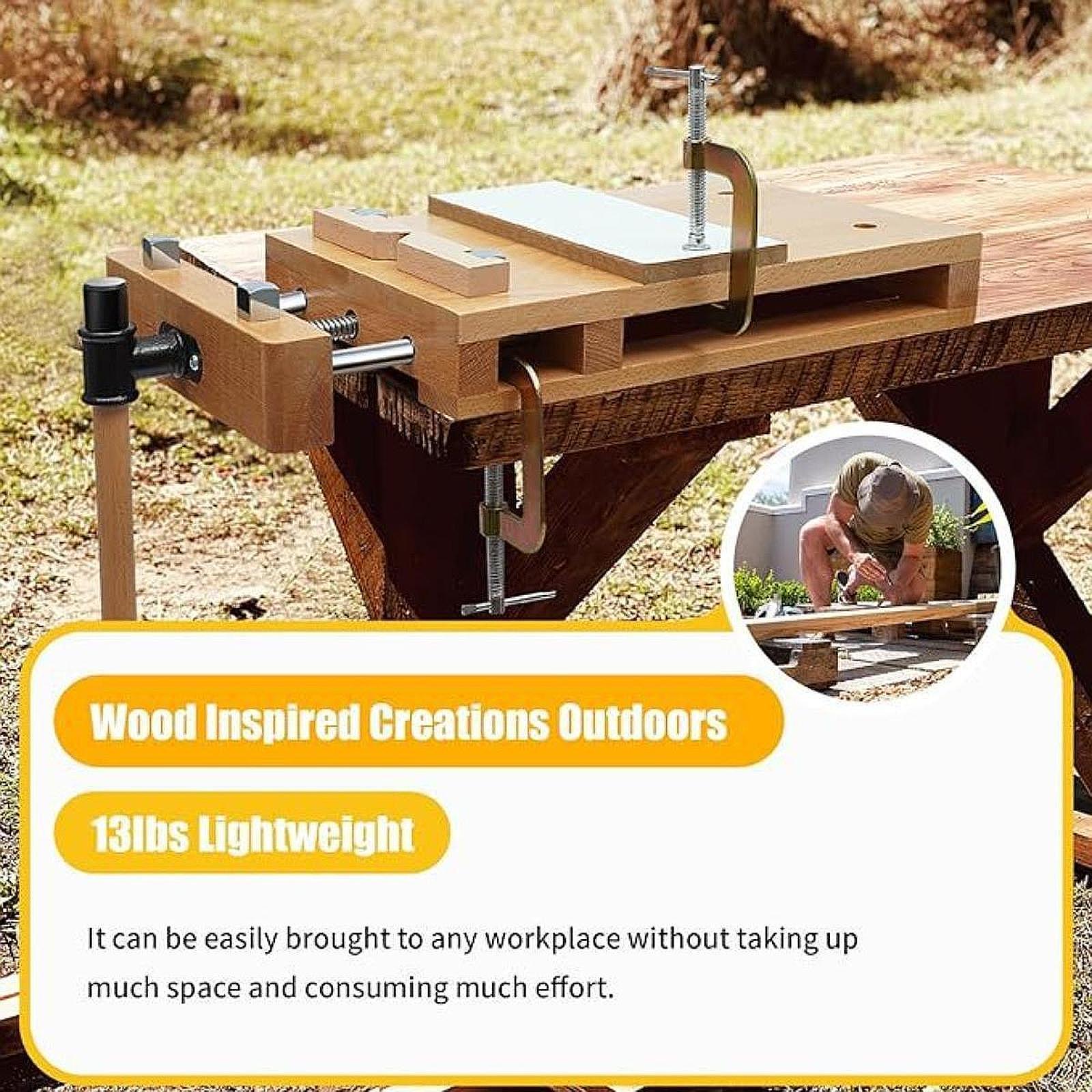Woodworking Bench Tools Work B - Woodworking Vise ulasan dan harga