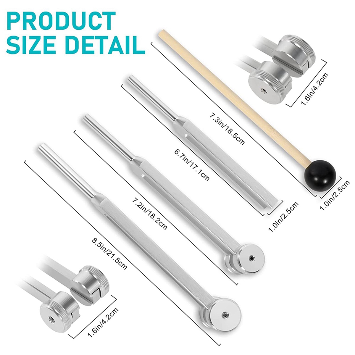 4 Pack Tuning Fork Set(128Hz,  - Woodworking Hammer ulasan dan harga