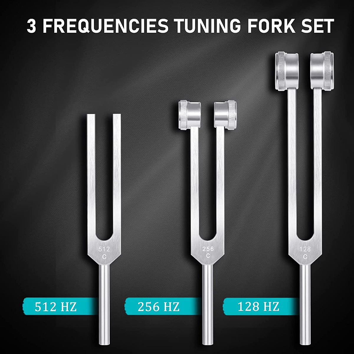 4 Pack Tuning Fork Set(128Hz,  - Woodworking Hammer ulasan dan harga