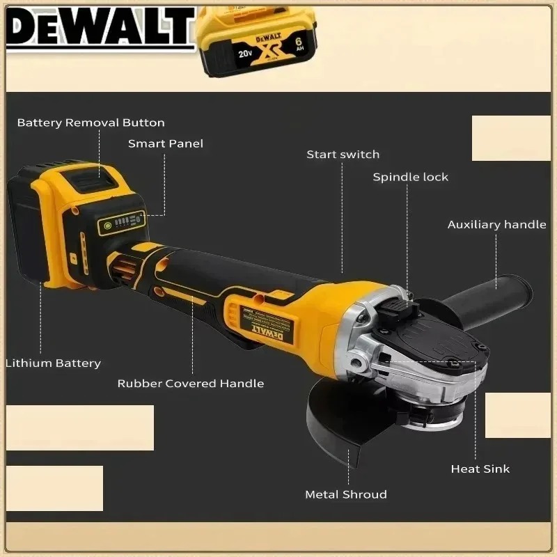 Dewalt DCG406 125MM Angle Grin - Woodworking Ai ulasan dan harga
