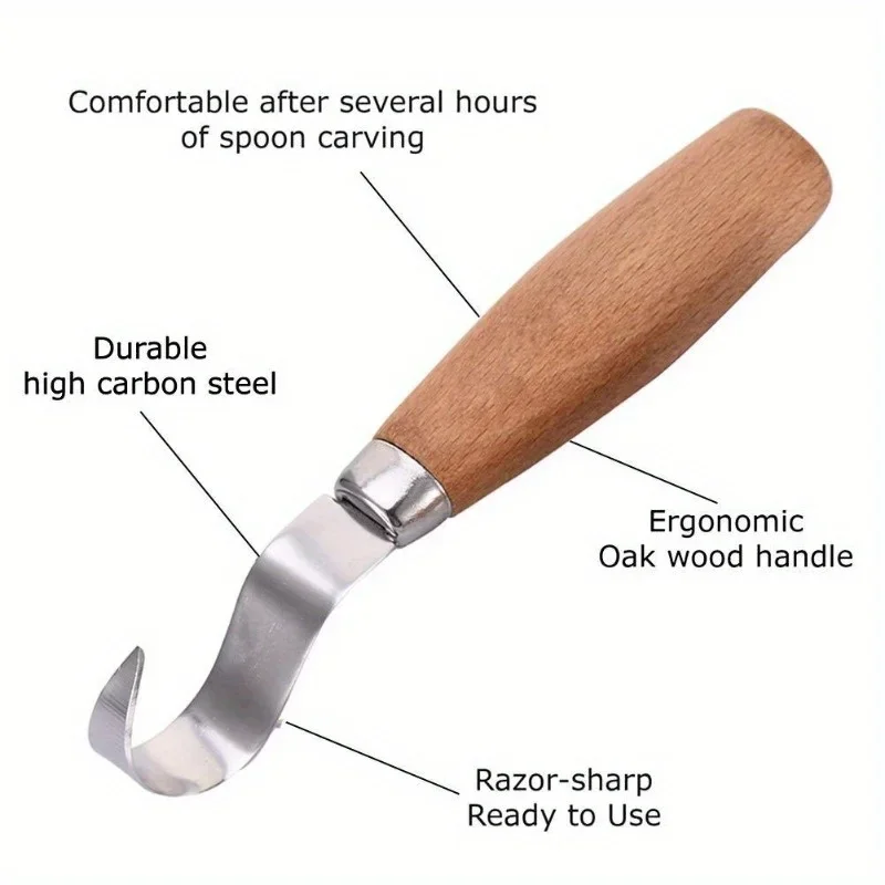 Wood Carving Knife Chisel Hook - Woodworking Hardware ulasan dan harga