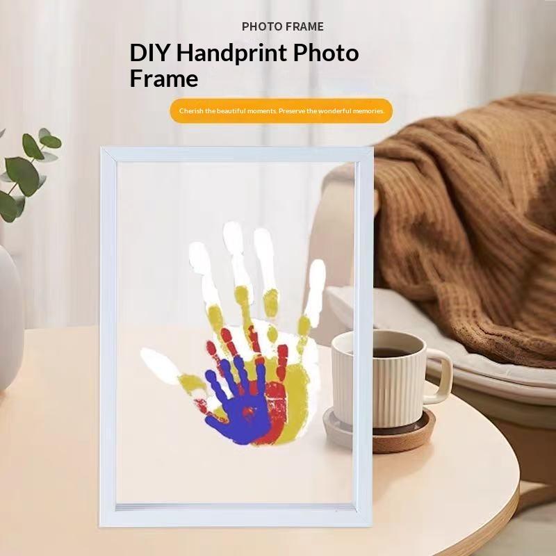 New-1Set Family Handprint Phot - Woodworking Diy Projects ulasan dan harga