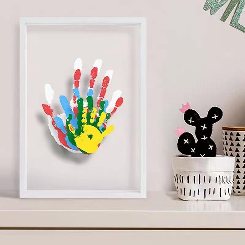 New-1Set Family Handprint Phot - Woodworking Diy Projects ulasan dan harga