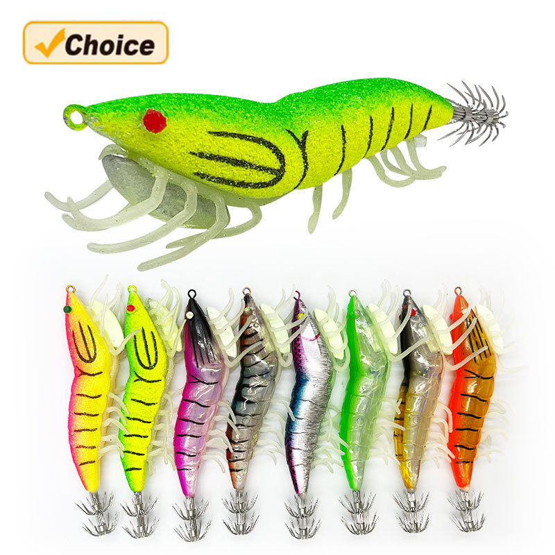 8Pcs Luminous Wooden Shrimp Sq - Woodworking Joint Types ulasan dan harga