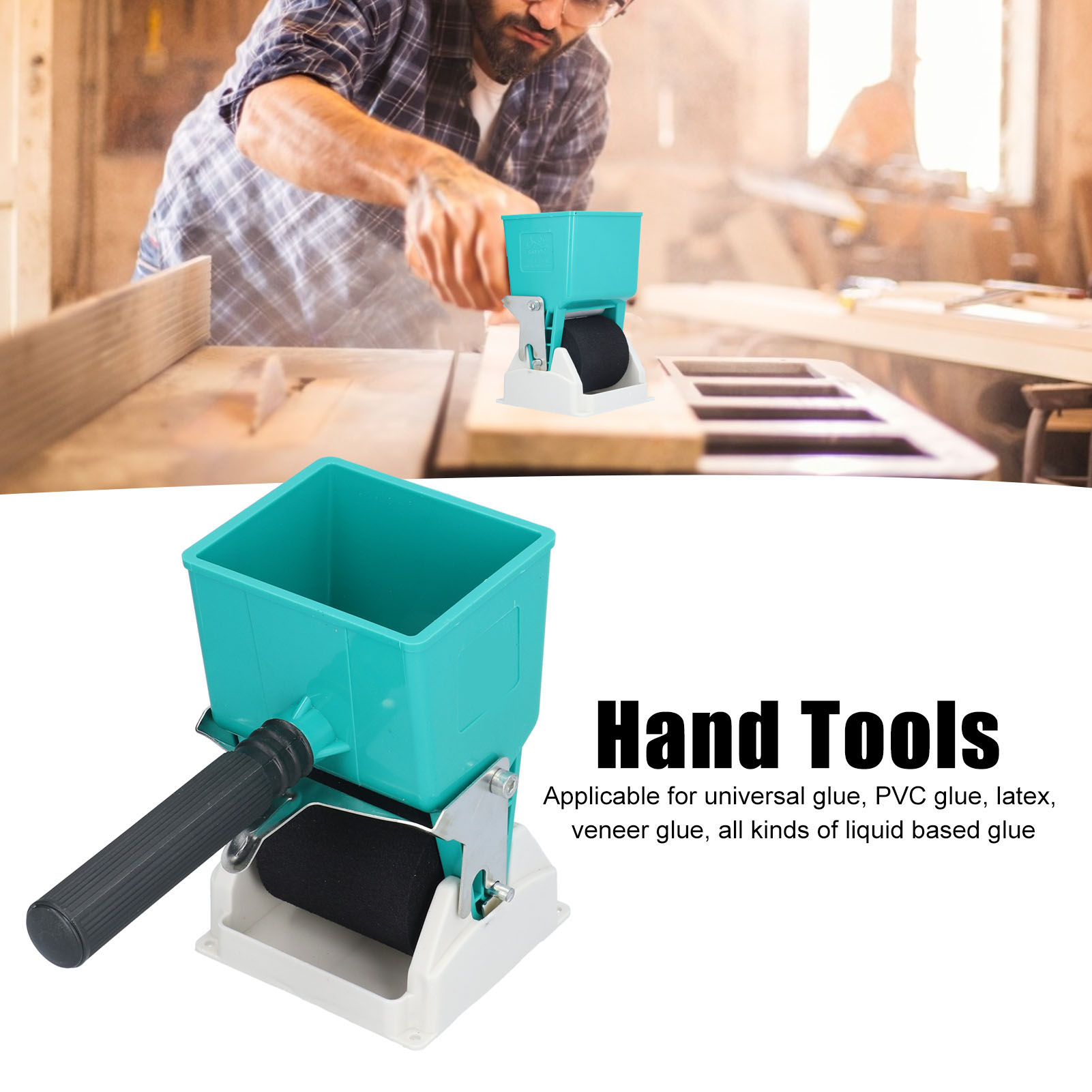 180mL Portable Glue Applicator - Woodworking Glue Roller ulasan dan harga