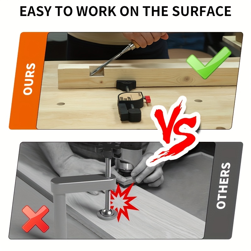 Workbench Dog Holes Set, 19/20 - Woodworking Vise ulasan dan harga
