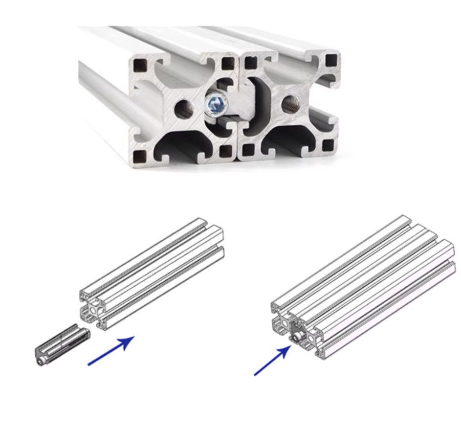Aluminum Profile Parallel Conn - Woodworking Joint Types ulasan dan harga